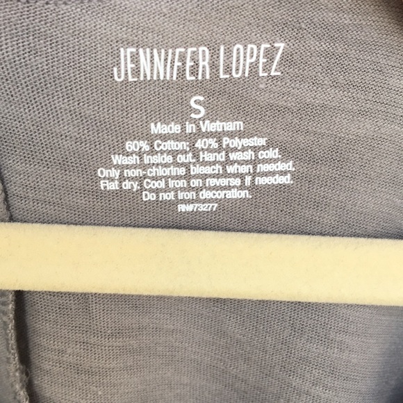 Jennifer Lopez Cutout Sequin Heart Top S - Picture 5 of 7